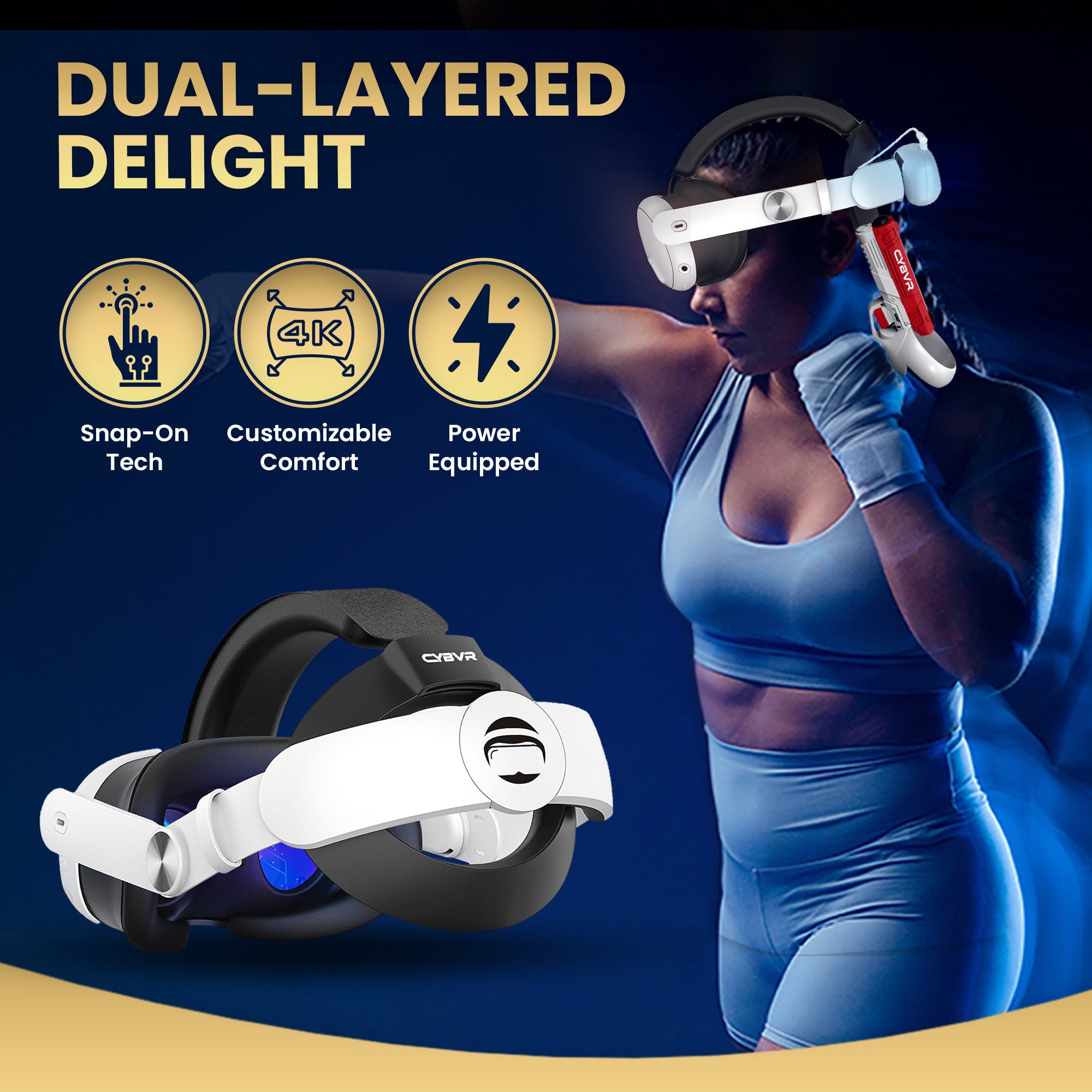 Oculus Quest 3 Headstrap | Oculus Quest 3 | CYBVR Technology
